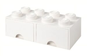 Bílý úložný box LEGO® Storage 25 x 50 cm