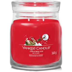 Střední vonná svíčka Yankee Candle Christmas Eve Signature