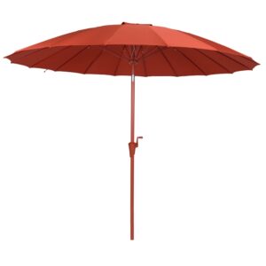 Červený slunečník ZUIVER SUNBRELLA 250 cm