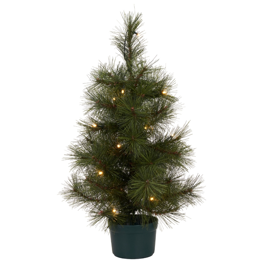 House Doctor Umělý vánoční strom s LED světlem Pinus 60 cm